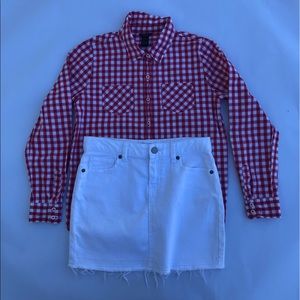 Children’s shirt and skirt